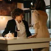 couple awkward dinner date