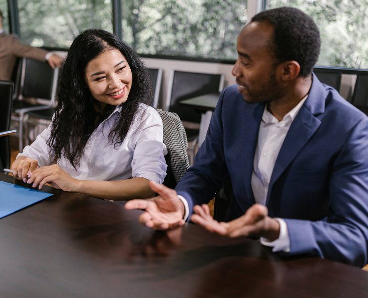 coworkers interested in each other